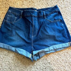 Halara Jean shorts sz XL